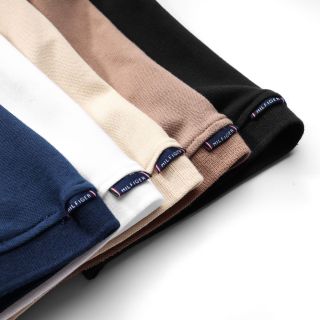 Áo thun polo nam, áo thun cổ bẻ nam cao cấp, chất cotton  , mịn , mát , thấm hút tốt, Full tem tag mạc . Phom chuẩn , thiết kế đơn giản dễ phối , dạo phố , tiệc tùng ok. LOGO THÊU XỊN XÒ - size từ 55kg - 87kg