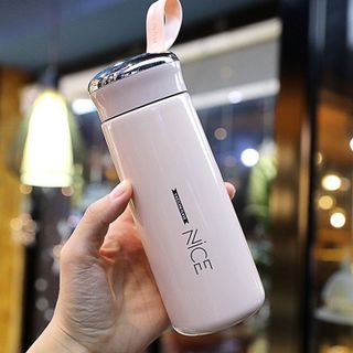 Bình Thủy Tinh Bọc Nhựa Nice 400ml