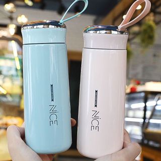 Bình Thủy Tinh Bọc Nhựa Nice 400ml