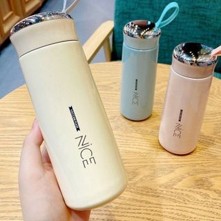 Bình Thủy Tinh Bọc Nhựa Nice 400ml
