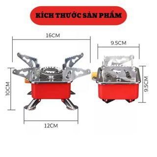 BẾP GAS MINI GẤP GỌN, BẾP GAS DU LỊCH CÓ DÂY NỐI