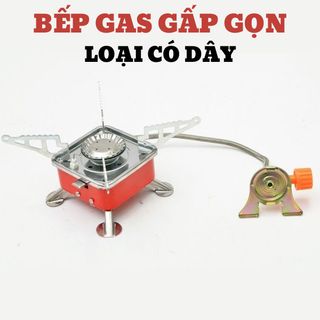 BẾP GAS MINI GẤP GỌN, BẾP GAS DU LỊCH CÓ DÂY NỐI