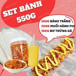 Set Bánh Tráng Phơi Sương 550g