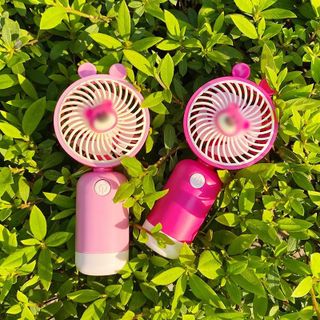 Quạt Tích Điện Mini Cầm Tay Gấu LOTSO