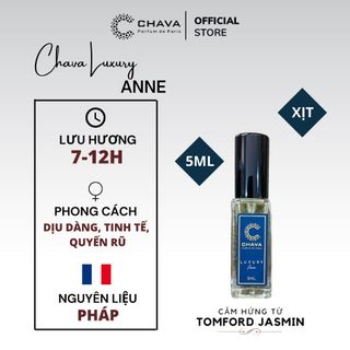Nước Hoa Unisex, Nam, Nữ Chính Hãng Chava Luxury 5ml - Thơm Lâu 8-12H, Sang Trọng-Thanh Lịch-Đẳng Cấp - Chava Viet Nam