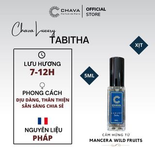 Nước Hoa Unisex, Nam, Nữ Chính Hãng Chava Luxury 5ml - Thơm Lâu 8-12H, Sang Trọng-Thanh Lịch-Đẳng Cấp - Chava Viet Nam