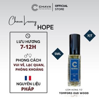 Nước Hoa Unisex, Nam, Nữ Chính Hãng Chava Luxury 5ml - Thơm Lâu 8-12H, Sang Trọng-Thanh Lịch-Đẳng Cấp - Chava Viet Nam