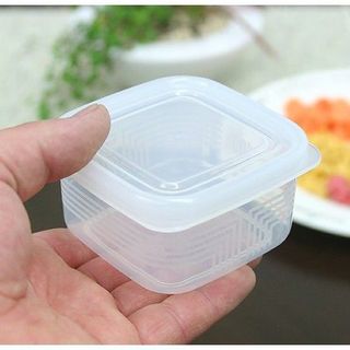 Set 3 hộp nhựa đựng thực phẩm cho bé 200ml hàng nội địa Nhật Bản