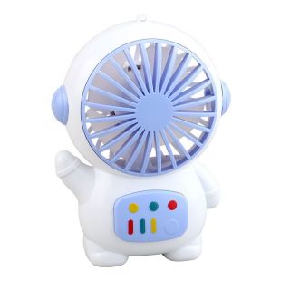 Quạt Mini Cầm Tay Hình Phi Hành Gia Yên Tĩnh Sạc USB