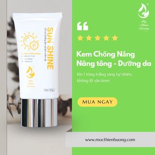 KEM CHỐNG NẮNG SUN SHINE 50G - MỘC THIÊN HƯƠNG
