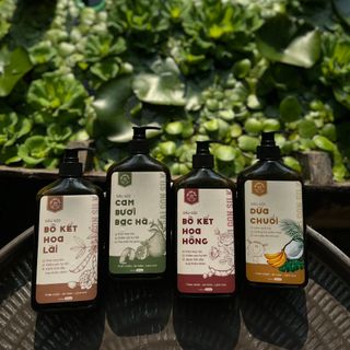 COMBO GỘI XẢ HOA HỒNG