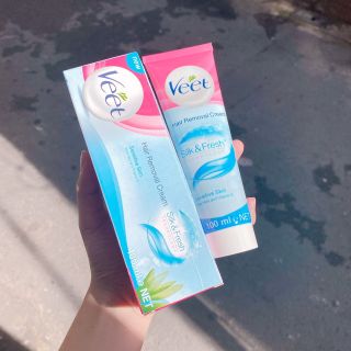 Kem tẩy lông V e ett Silk & Fresh