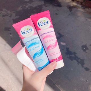Kem tẩy lông V e ett Silk & Fresh