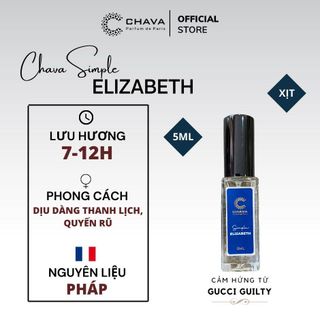 Nước Hoa Nam, Nữ Chính Hãng Chava Simple 5ml - Thơm Lâu 8-12H, Sang Trọng-Thanh Lịch-Đẳng Cấp - Chava Viet Nam
