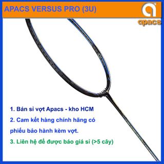 Vợt cầu lông Apacs Versus Pro (3U) hàng chính hãng, giá bán buôn đại lý giá sỉ