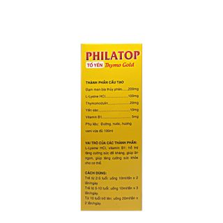 Philatop đông trùng hạ thảo khỏe mạnh , tăng cân– Hộp 20 ống