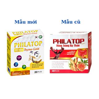 Philatop đông trùng hạ thảo khỏe mạnh , tăng cân– Hộp 20 ống
