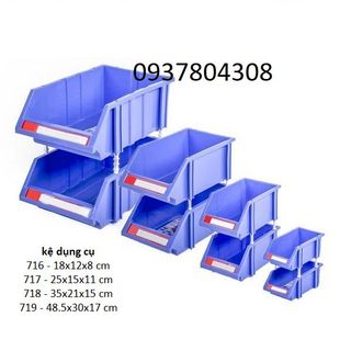 Khay dụng cụ, khay đựng linh kiện xếp tầng 716