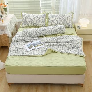 Set cotton đũi vintage 5 món
