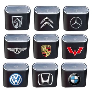 Thùng Đựng Rác Xe Hơi - Thùng Rác Mini Để Trên Ô Tô - Thùng Rác Ô Tô Có Logo Xe - Chất Liệu Nhựa ABS Cao Cấp ( Giá Sỉ / Giá Buôn )