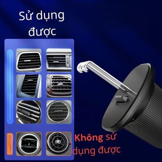Giá đỡ điện thoại kẹp khe cửa gió điều hòa - kẹp siêu chắc chắn xoay 360 độ - dễ dáng lái xe và di chuyển - an toàn (Giá Sỉ / Giá bán buôn)