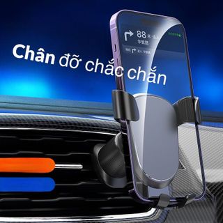 Giá đỡ điện thoại kẹp khe cửa gió điều hòa - kẹp siêu chắc chắn xoay 360 độ - dễ dáng lái xe và di chuyển - an toàn (Giá Sỉ / Giá bán buôn)