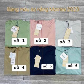 Áo chống nắng MORISS xuất nhật 2 lớp