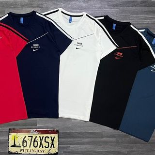 Áo nam logo viền vai big size vải xi giãn dày dặn Siêu Đẹp Giá Sỉ, Hàng Đẹp