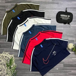 Áo nam logo viền vai big size vải xi giãn dày dặn Siêu Đẹp Giá Sỉ, Hàng Đẹp