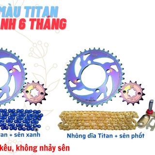 Nhông sên dĩa xe Exciter / Winner/ Xipo / Raider / Satria/ Satria Fi hàng Thái