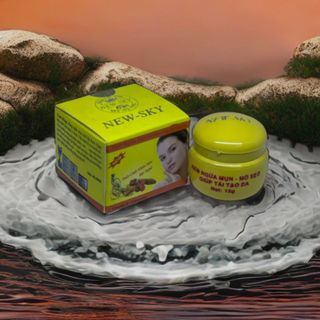 Kem nghệ đặc trị mụn siêu cấp 3 trong 1 New Sky – 12 g - ngừa mụn, mờ sẹo, giúp tái tạo da