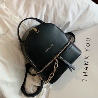 BALO NỮ MINI CAO CẤP DÂY XÍCH VÀNG ZIPPER NGANG  AS23007 - TRÙM SỈ VN