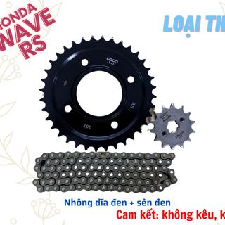 Nhông sên dĩa xe dream/ wave/ Furture/ Sirius giá sỉ