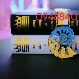 medal marathon, huy chương giải thưởng thể dục thể thao,đúc nổi - ăn mòn theo yêu cầu huy chương 6.5-8cm