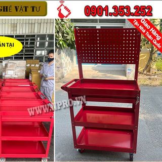 Xe đẩy đồ nghề vật tư nhiều ngăn