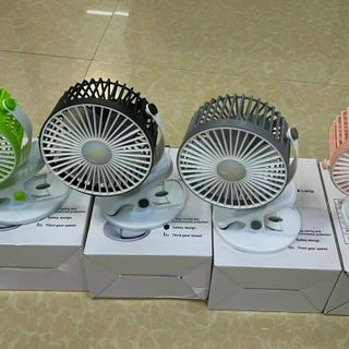 QUẠT CẦM TAY MINI KẸP BÀN KESIJAR K6 giá sỉ
