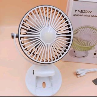 QUẠT CẦM TAY MINI KẸP BÀN KESIJAR K6