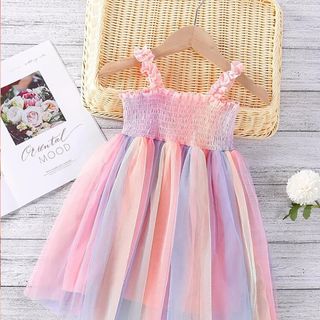 Đầm dạo phố RAINBOW Tutupetti P23-40