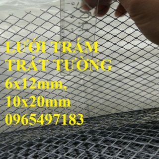Lưới Mắt Cáo Tô Tường , Lưới Mắt Cáo Trát Tường Hình Quả Trám Mắt Lưới 6X12mm giá sỉ