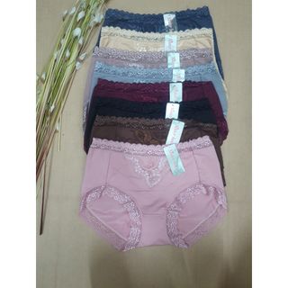 Quần lót nữ nhập cotton Thái Lan, chip ren mông đầy đặn , lưng cao thoải mái, Mặt trước là ren mềm, co giãn cực kỳ tốt