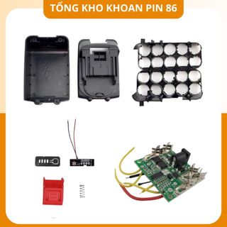 Mạch bảo vệ, vỏ thay thế pin 10 cell 5S 3P dành cho máy siết bulong, máy khoan, máy vặn vít