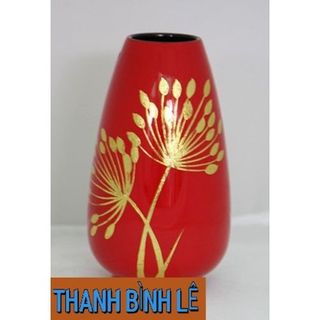 Bình bắp sơn mài cao cấp Thanh Bình Lê size 20x10 cắm hoa, trang trí nhà cửa, văn phòng, kệ tủ, làm quà tặng ý nghĩa