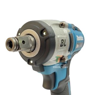 Máy siết bulong Makita, máy bắn bulong động cơ không chổi than sử dụng chân pin phổ thông