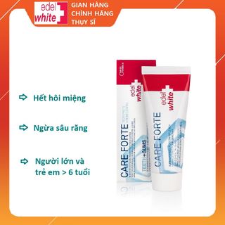Kem đánh răng ngừa viêm sưng nướu Care Forte, 75ml (ngăn ngừa viêm sưng nướu, lợi, chảy máu chân răng, giúp lợi chắc khỏe)