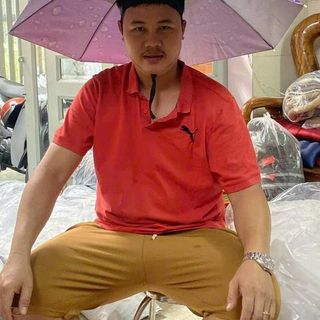 Mũ ô dù có họa tiết hình tròn NV