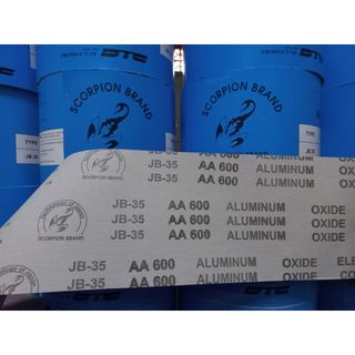 Nhám vải (giấy nhám) cuộn bò cạp xanh nhật bản JB35 1T 100mmX50Y(45.7M) P60-P320