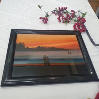 Tranh sơn mài vẽ cao cấpThanh Bình Lê size 37x47cm treo tường, trang trí nhà cửa, văn phòng, quà tặng tân gia giá sỉ