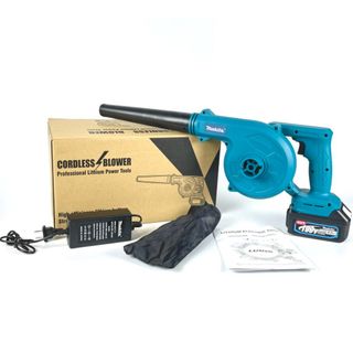 Máy thổi bụi cầm tay dùng pin Makita, máy thổi hút bụi công suất lớn 680W, máy thổi bụi pin 10cell dung lượng khủng