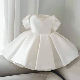Đầm tiệc Hàn Quốc trắng Tutupetti P22-218 giá sỉ