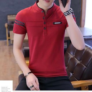 ÁO ĐỎ CỔ TÀU CHẠY LE HOT NHẤT HIỆN NAY